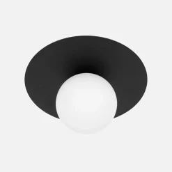 Kinkiety|TK Tomasz Krywult Kinkiet czarny KULA PIXI