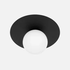 Kinkiety|TK Tomasz Krywult Kinkiet czarny KULA PIXI