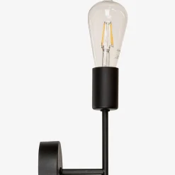 Kinkiety|domiluce Kinkiet czarny LUCA 2