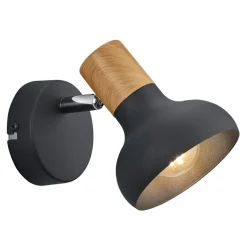 Kinkiet czarny mat LATIKA