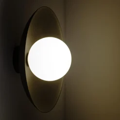 Kinkiety|TK Tomasz Krywult Kinkiet czarny mat SLATE BLACK GLASS