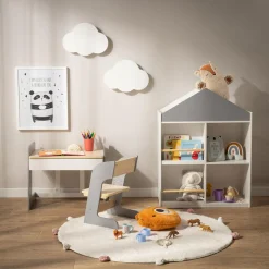 TK Tomasz Krywult Kinkiet do pokoju dziecięcego biały CLOUD