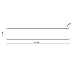 Kinkiety|TK Tomasz Krywult Kinkiet drewniany TAVOLA LONG 50 cm