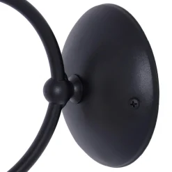 Kinkiety|inny Kinkiet kula czarny FLORO