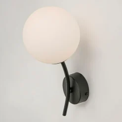 domiluce Kinkiet kula czarny VOLTA