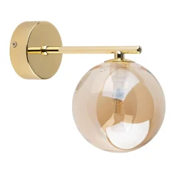 Kinkiety|TK Tomasz Krywult Kinkiet kula złoty ESTERA