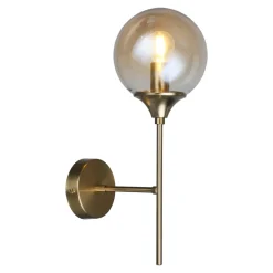 Krislamp Kinkiet kula złoty FRIDA