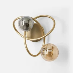 Zumaline Kinkiet kule złoty ARLON