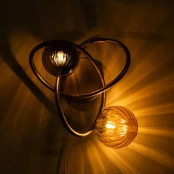 Zumaline Kinkiet kule złoty ARLON