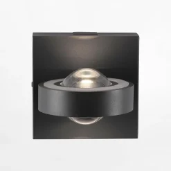 Paul Neuhaus Kinkiet LED RGB Wi-Fi czarny Q-MIA z pilotem