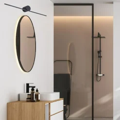 Zumaline Kinkiet LED 8W czarny CAMARA