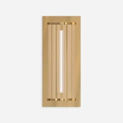 Kinkiety|Zumaline Kinkiet LED złoty CALLY z pilotem