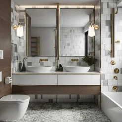 inny Kinkiet mosiądz PASADENA