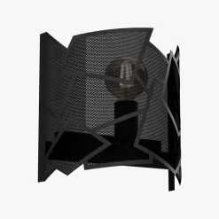 Kinkiety|Luminex Kinkiet nowoczesny czarny CAMO I