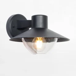 Zumaline Kinkiet outdoorowy IP44 czarny ECLIPSE