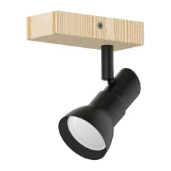 Zumaline Kinkiet reflektor czarny TRIEST