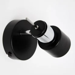 Kinkiety|LED-POL Kinkiet spot czarny ORO STERNA