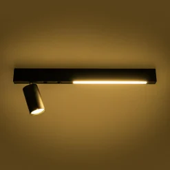 Zumaline Kinkiet spot LED czarny MANNARI