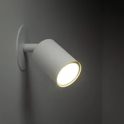 Kinkiety|TK Tomasz Krywult Kinkiet spot podtynkowy 1 reflektor biały NEX