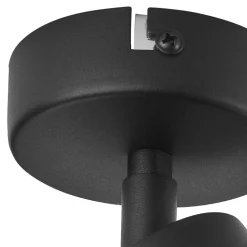 Kinkiety| Kinkiet spot regulowany reflektor czarny AURORA