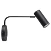 Kinkiety|Zumaline Kinkiet spot z regulowanym ramieniem czarny TUBO