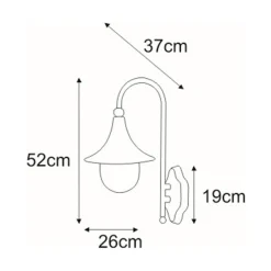 inny Kinkiet zewnętrzny outdoor czarny BOSTON