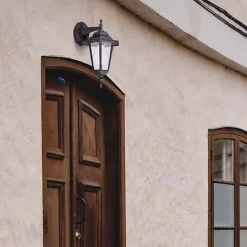 Lampy Ogrodowe|Lampy Ogrodowe|inny Kinkiet zewnętrzny outdoor klasyczny czarny STANDARD DOWN