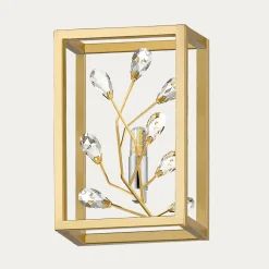 Kinkiety|Zumaline Kinkiet złoty SPRING