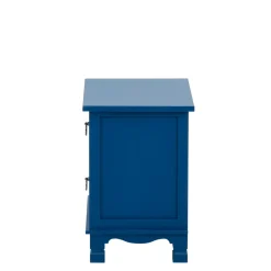 Szafki Nocne|Szafki|inny Klasyczna szafka nocna niebieska CLESS