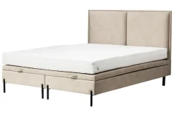 Instilo Łóżko beżowe DONNA DUO SOFT 140 cm