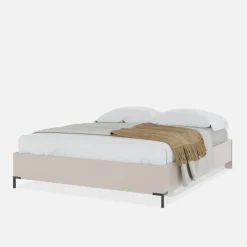 inny Łóżko bez wezgłowia ze stależem i pojemnikiem CREMONA 160x200 cm