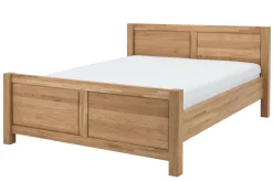 Łóżko drewniane LIMEA 160x200 cm ze stelażem