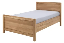 Łóżko drewniane LIMEA ze stelażem 90x200 cm