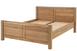 Łóżka| Łóżko drewniane ze stelażem LIMEA 140x200 cm