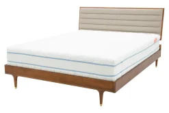 Łóżka| Łóżko drewniane ze stelażem SATTA 160x200 cm