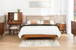 Łóżka| Łóżko drewniane ze stelażem SATTA 160x200 cm