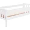 Dzieci Łóżko dziecięce białe OLEK 80x180 cm