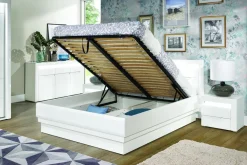 Furni Home Łóżko IRMA IM16 160 z pojemnikiem, ze stelażem