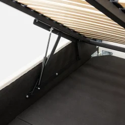 inny Łóżko jasnobeżowe SANTADI 180x200 cm