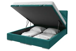 Łóżko kontynentalne morskie LEONARDO 160x200 cm