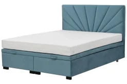 Instilo Łóżko niebieskie MONA SUN 140 cm