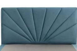 Instilo Łóżko niebieskie MONA SUN 180 cm