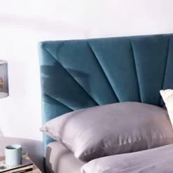 Instilo Łóżko niebieskie MONA SUN 180 cm