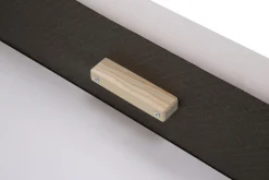 Łóżko pikowane beżowe VELVA FULL 160x220 cm