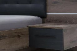 Łóżka| Łóżko RECOVER z szafkami i ławą RCVL161B