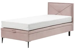 Instilo Łóżko różowe DONNA UNO PLUS 90 cm