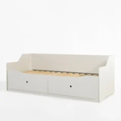 Dzieci inny Łóżko rozsuwane białe LARS 160x200 cm