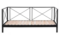 Łóżko rozsuwane WIGRY II czarne