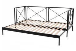 Łóżko rozsuwane WIGRY II czarne