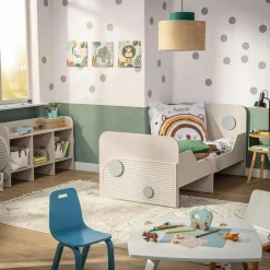 Łóżka|Łóżka Dziecięce|inny Łóżko rozsuwane ze stelażem PING 80x100-160 cm